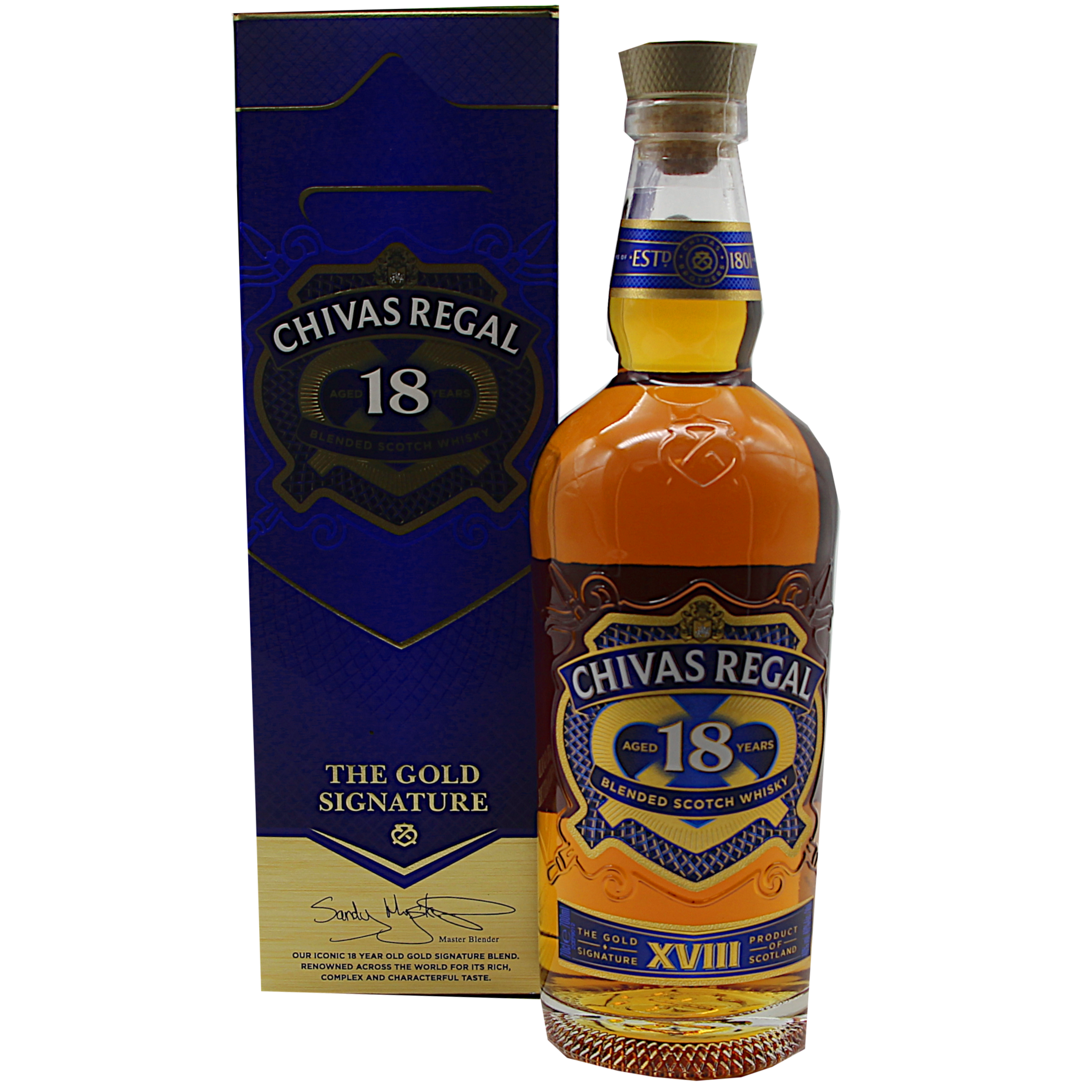Chivas Regal 18 Jahre Gold Signature Scotch Whisky | 40 % | 0,7 L