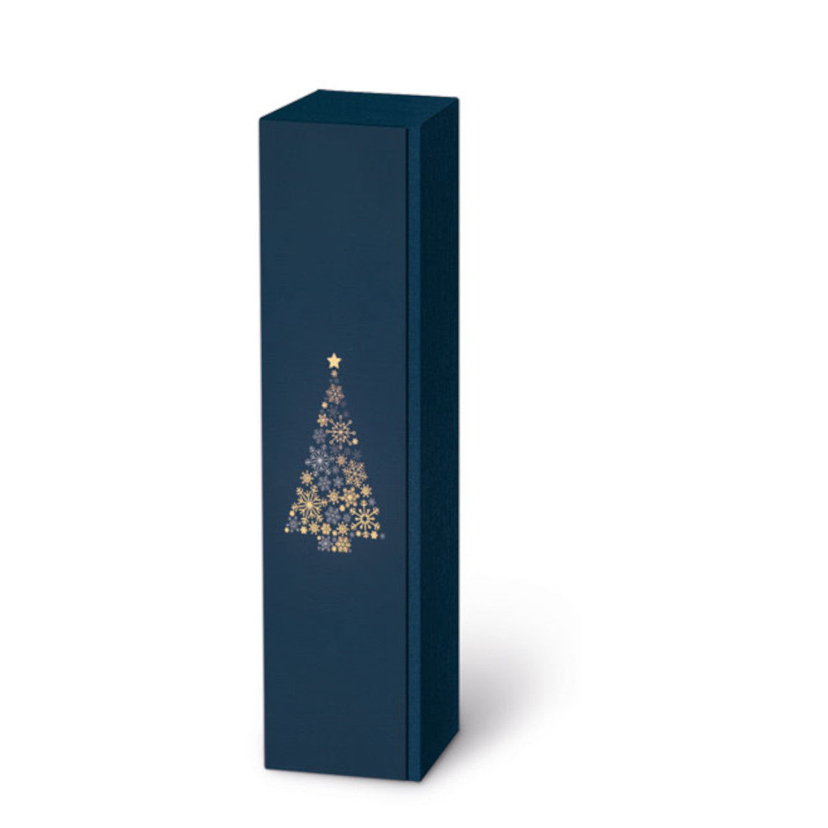 Präsentkarton Weihnachtsbaum für eine Flasche
