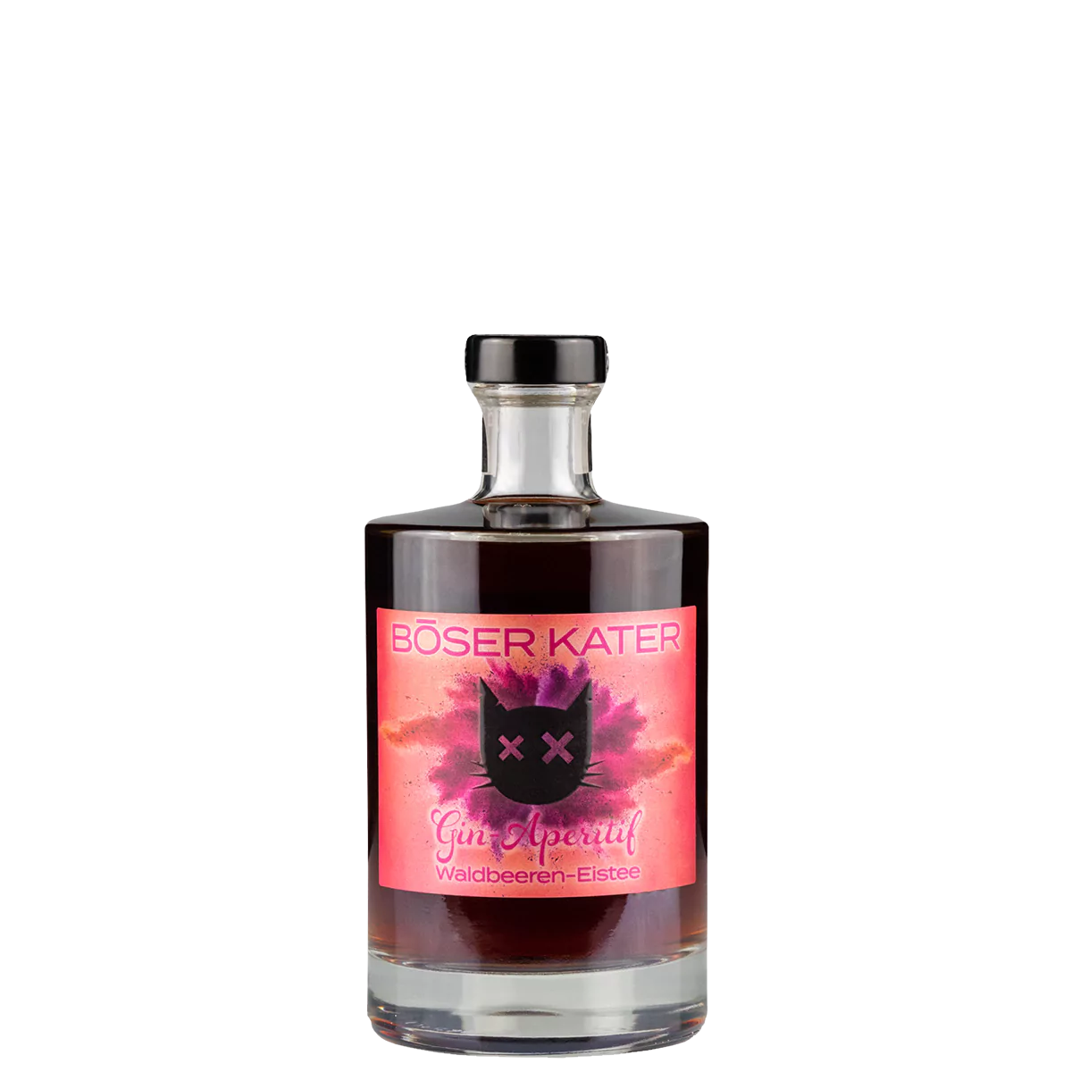 Böser Kater Gin Aperitif Waldbeeren-Eistee | 15,2 % | 0,5 L