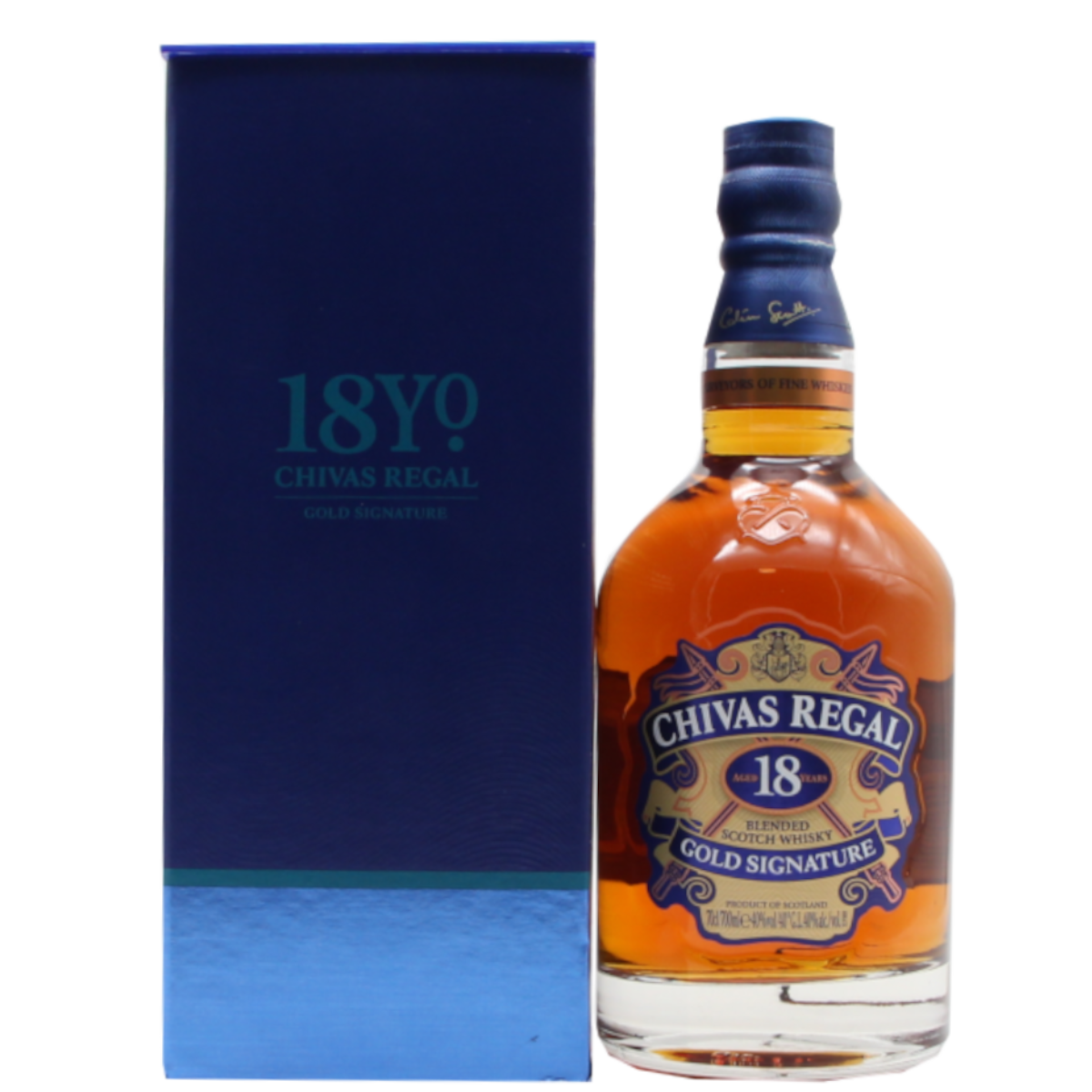Chivas Regal 18 Jahre Gold Signature Scotch Whisky | 40 % | 0,7 L