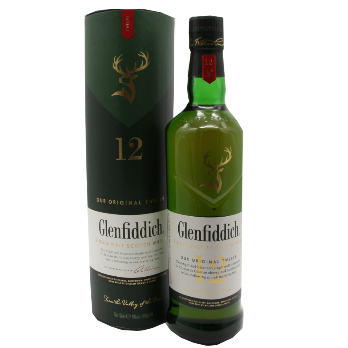 Glenfiddich 12 Jahre Single Malt Scotch Whisky 40 0,70 L Malt