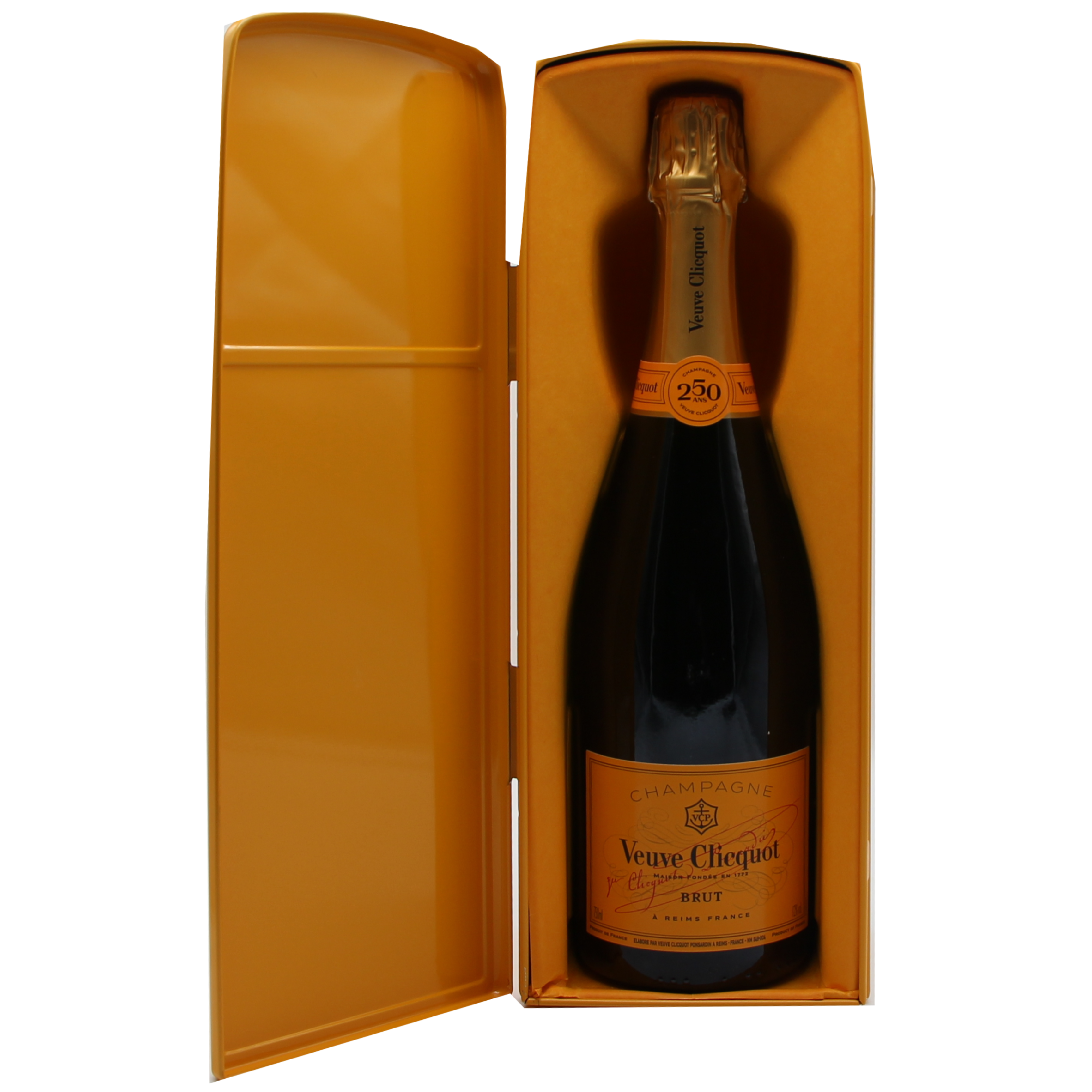 Veuve Clicquot Brut x SMEG Kühlschrank | Fridge Yellow | 0,75 L