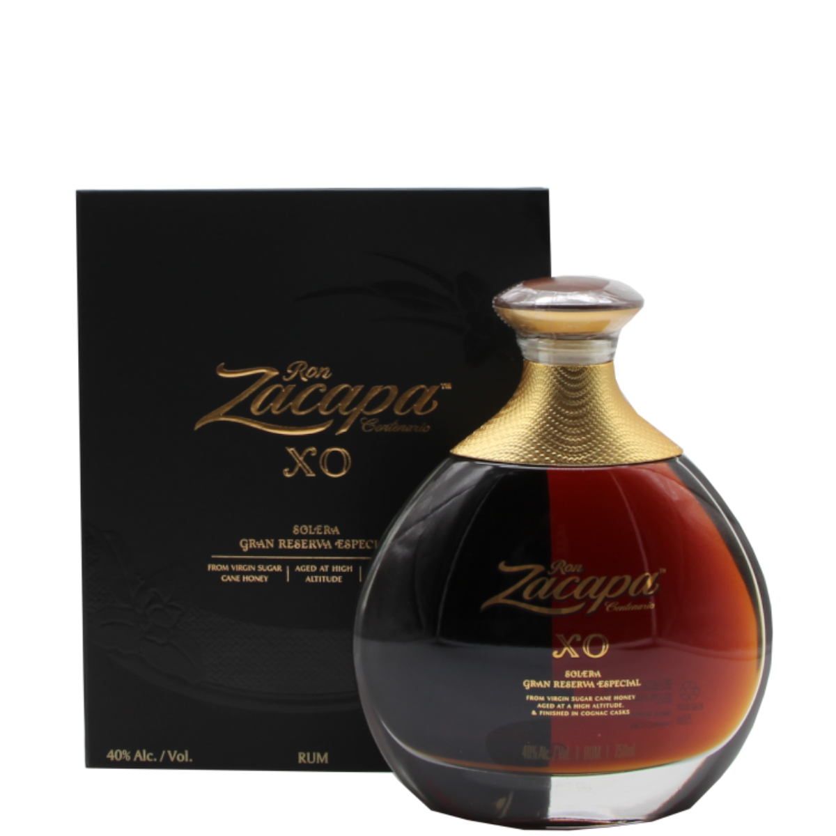 Ron Zacapa Centenario XO Solera Gran Reserva Especial Rum | 40 % | 0,70 L | inkl. Geschenkverpackung
