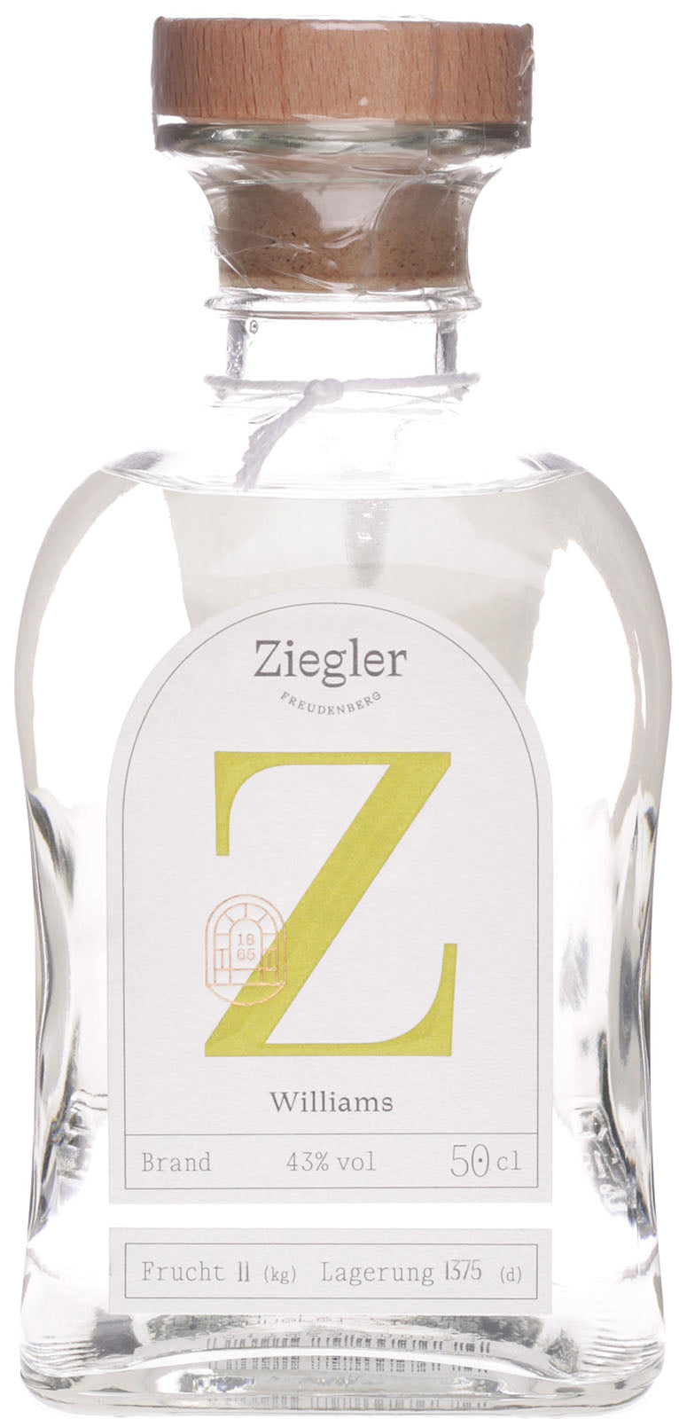 Ziegler Williamsbirnenbrand | 43 % | 0,5 L