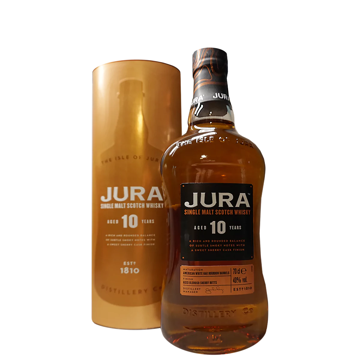 Isle of Jura 10 Jahre Single Malt Whisky | 40 % | 0,7 L